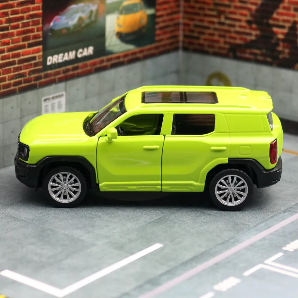 HAVAL H9 ホワイト ミニカー 専用ボックス付き 1/43 Dealer Edition Great Wall Haval H9 (White) Diecast Car Model
