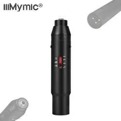 iiiMymic 48V Phantom Power Adapter XLR Male For Sennheiser 3.5mm Jack Lavalier Lapel Headset Microphone Musical Instrument Mic
