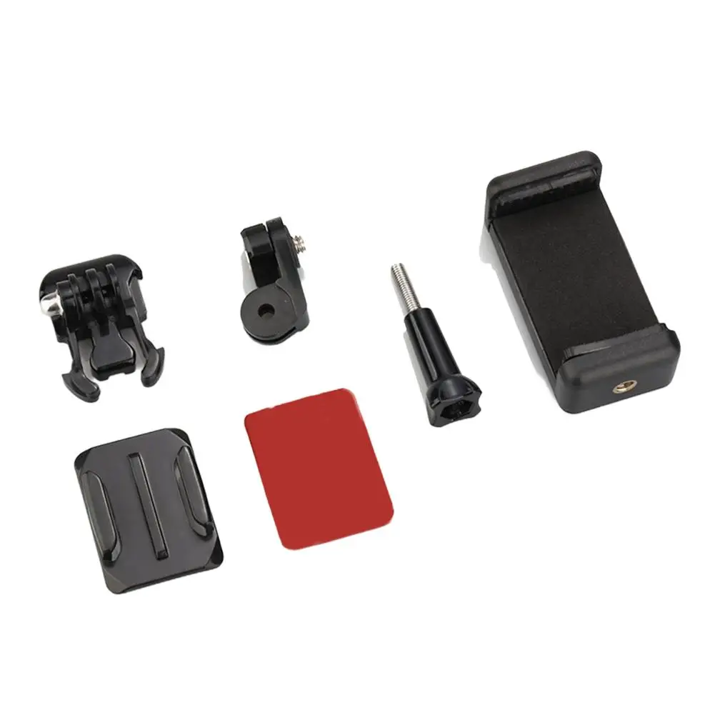 

Крепление на подбородок для мотоциклетного шлема с держателем для телефона, крепление на подбородок для шлема для IPhone 16, 15, 14, 13, 12, Pro Max и других Smartpho F1S7