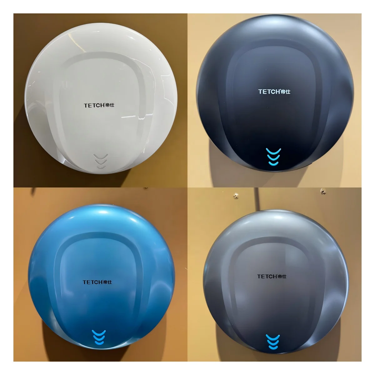 Neuer Händetrockner, Waschraum, Hotwind, öffentlicher Sensor, Badezimmer, Händewaschen