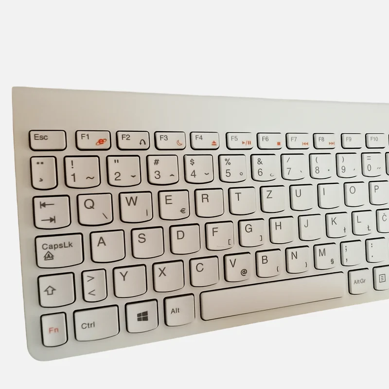 Imagem -04 - Rússia Layout Teclado sem Fio Branco para Lenovo Sk8861