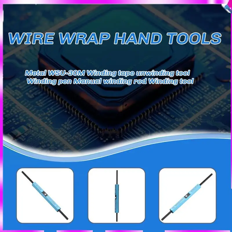 

N96R Новые прочные ручные инструменты для проволочной обмотки Wsu-30M Инструмент для размотки проволоки для Awg 30, упаковка для прототипирования кабеля
