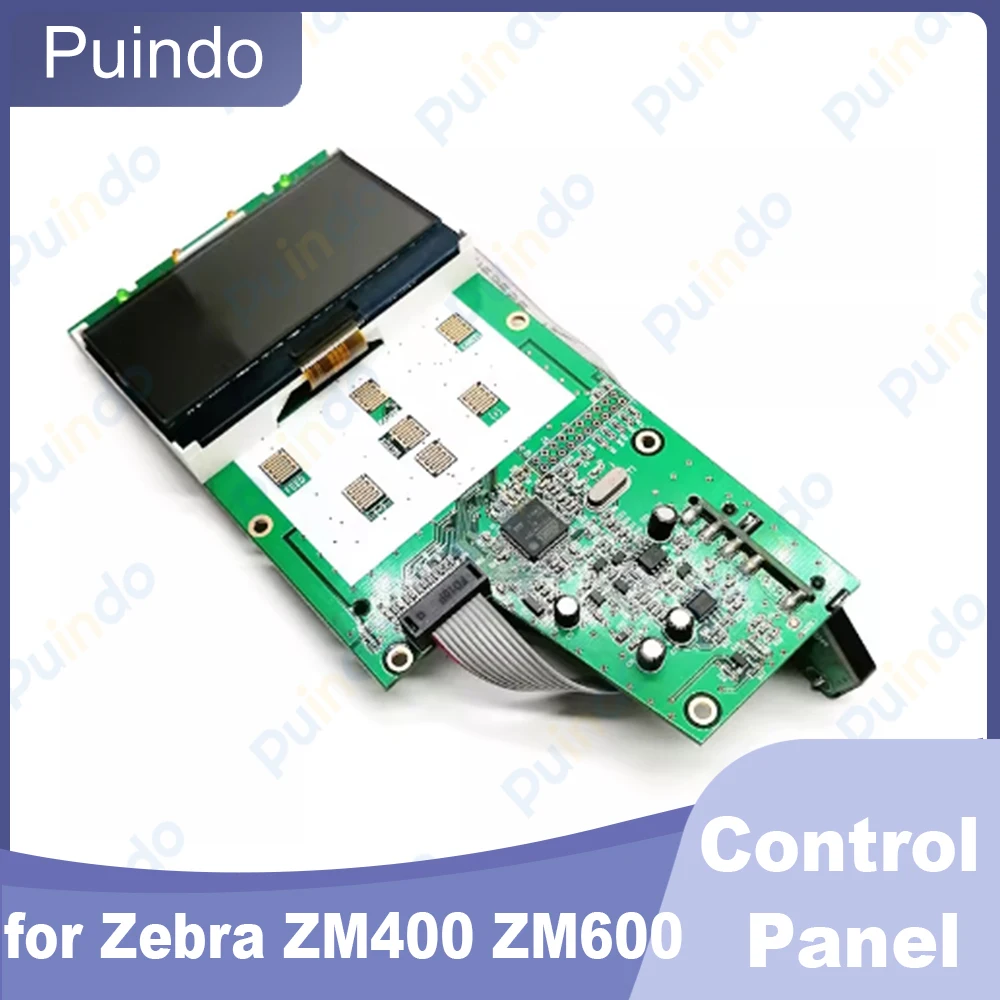 

LCD Display Control Panel for Zebra ZM400 ZM600 Barcode Printer
