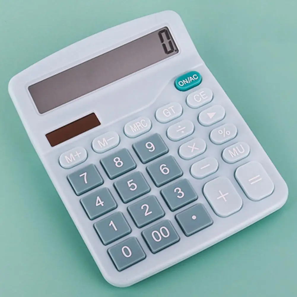 Calculation Compact Mini Impact Resistant Desktop Calculator Basic Counter Office Supply