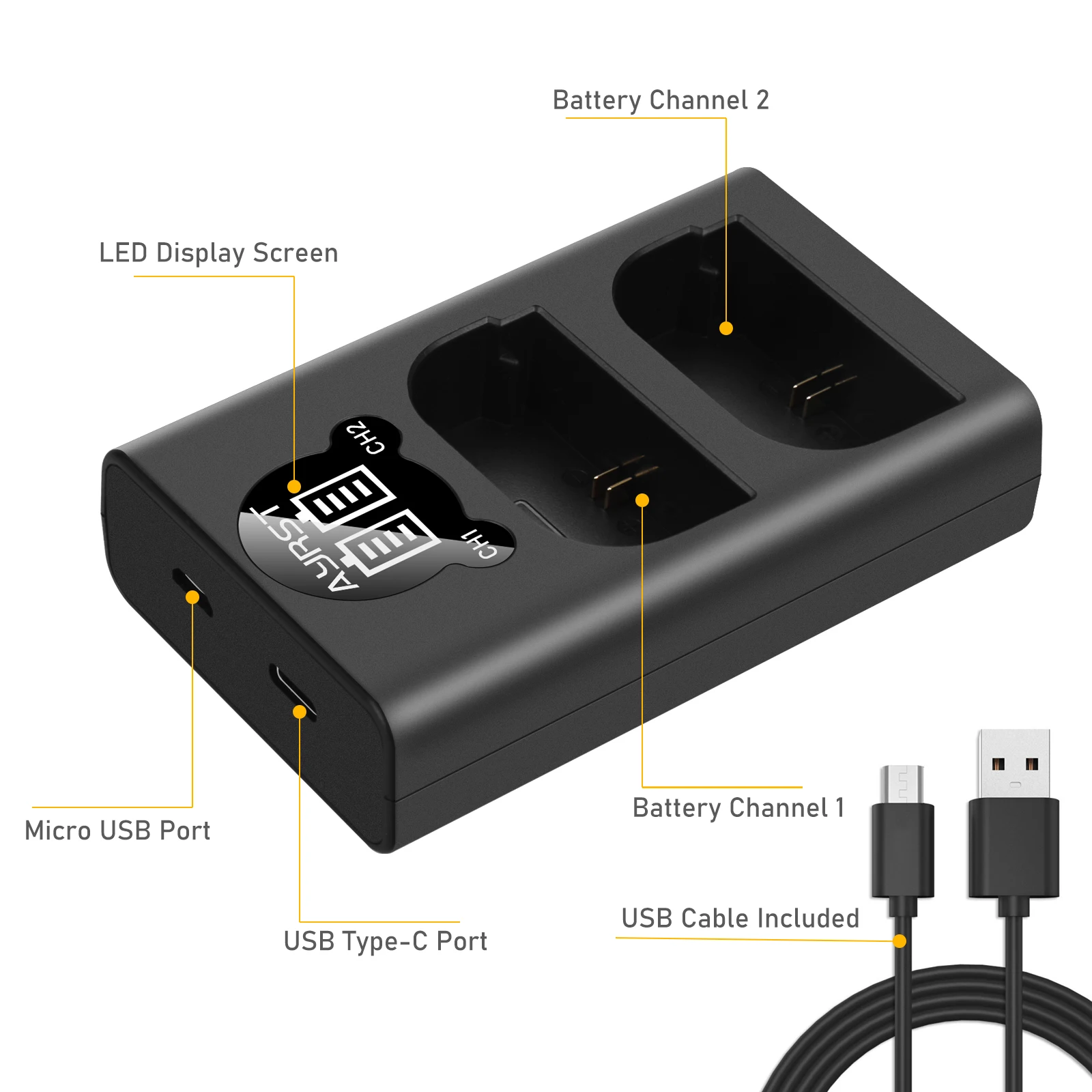 LP-E6 bateria LP E6 LPE6 E6N 2650mAh + LED Dual ładowarka do canona EOS 5DS R 5D Mark II 5D znak III 6D 7D 70D 80D kamera