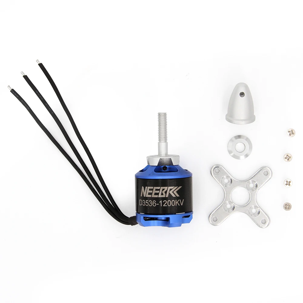 D3536 1200KV 2-4S Brushless Motor for RC FPV Fixed Wing Airplane Aircraft 2000mm 2M Skysurfer FPV Glider Plane Spare Parts