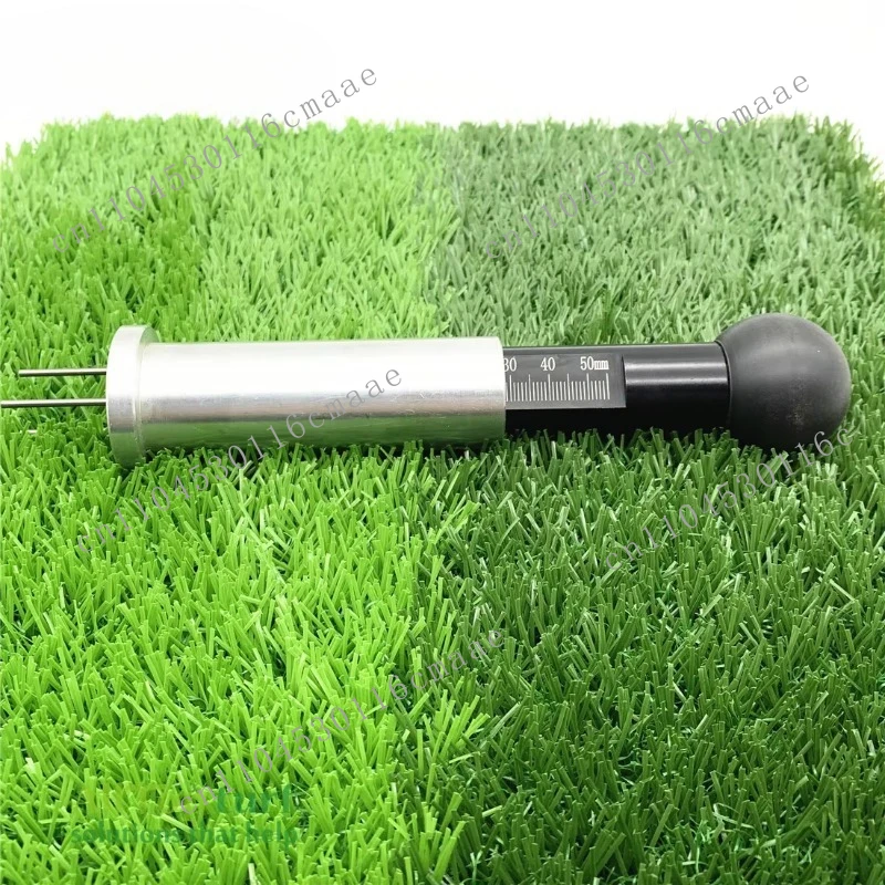 Artificial grass installation tool 3 probes, ground test, fill depth measurement
