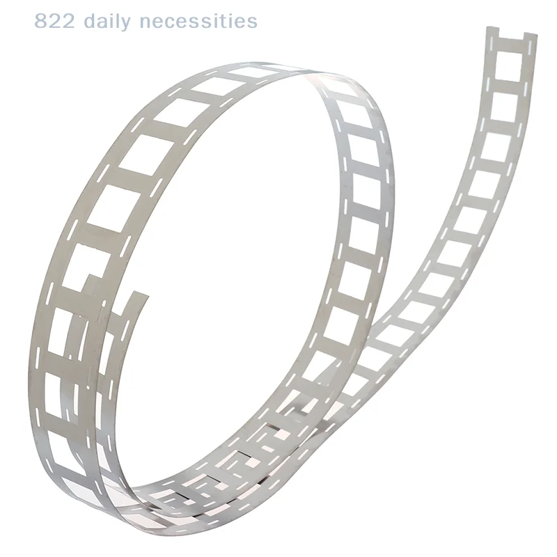 1M Plated Nickel Strip 0.12*27mm For Battery Welding 2P Spot Nickel Belt 0.12mm formed punched connection piece nickel strip
