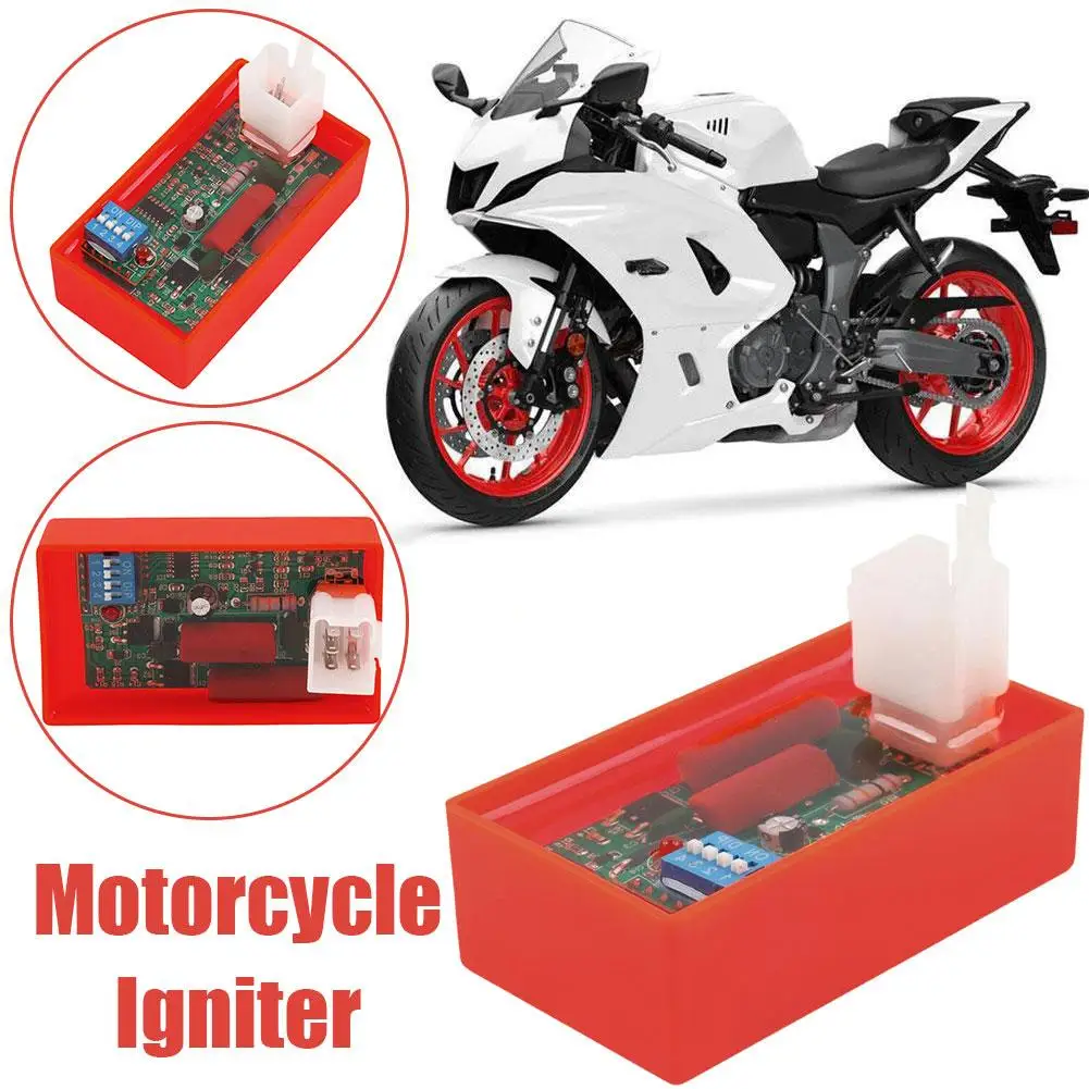 Motorcycle Modified CDI With DIP Switch EX5 Cdi Racing PIN AT110 5 C90 Competitive Racing CDI UNIT AC BIZ100 C100 GN5 P9Z4