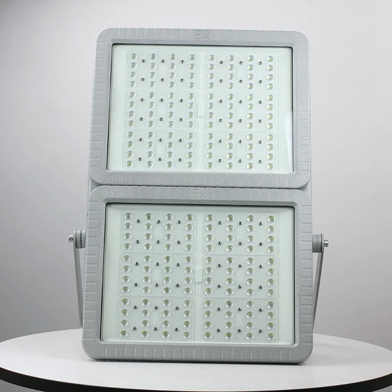 BED57-III Waterproof and Dustproof 500W Industrial LED Projective Double Layer Explosion-Proof Lamp