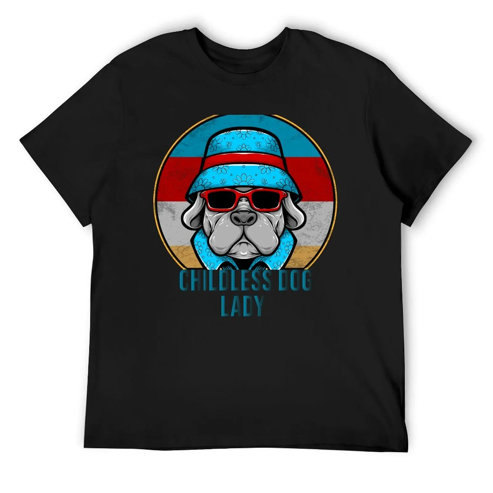 FUNNY Childless dog Lady tshirt T-Shirt shirts graphic tee anime stuff plus sizes heavy weight t shirts for men