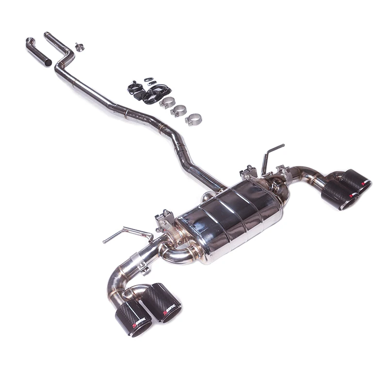 

[L]The Valve Muffler Exhaust System is applicable to the cat-back exhaust system of the BMW 2 Series F22 2.0T model