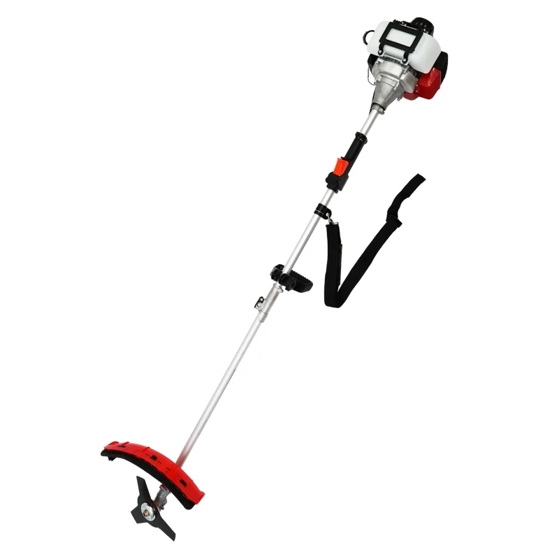 

4-Stroke Gas Weed Eater 31cc 15lb 13 in Straight Shaft Trimmer Cordless Weed Wacker Light High-Power for Lawns and Garden Care