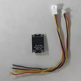 Standard Version BEC Step-down Module 5V/12V Selectable 3A Output 3S-6S Input Star Ring Light Strip 3pcs
