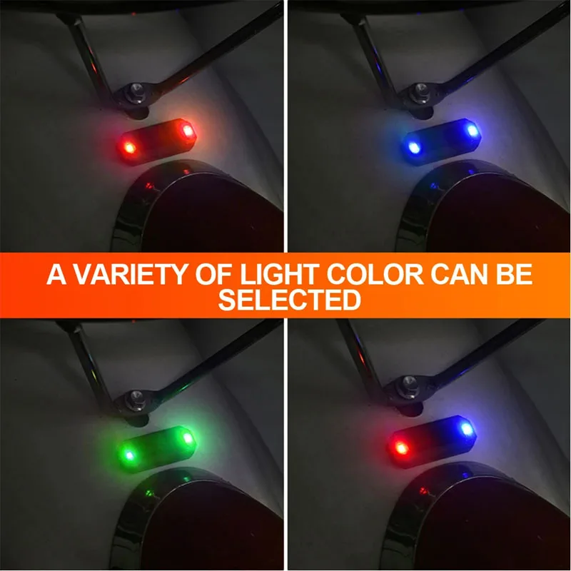 

Car LED Light Strobe Red Blue Green Warning Flash Signal Beacon Warning Lamp Solar Simulation Fake Anti-theft Decorative Light