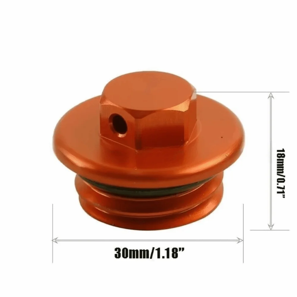 CNC Aluminum Motorcycle Oil Filler Cap Leakproof Anti-corrosion CNC Engine Oil Plug Anodized Finish for KTM Husqvarna GasGas