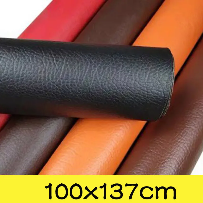 100x137cm Self Adhesive PU Leather Fabric Patch Sofa Repair Patches Stick-on PU Leather Fabrics Stickers Scrapbook