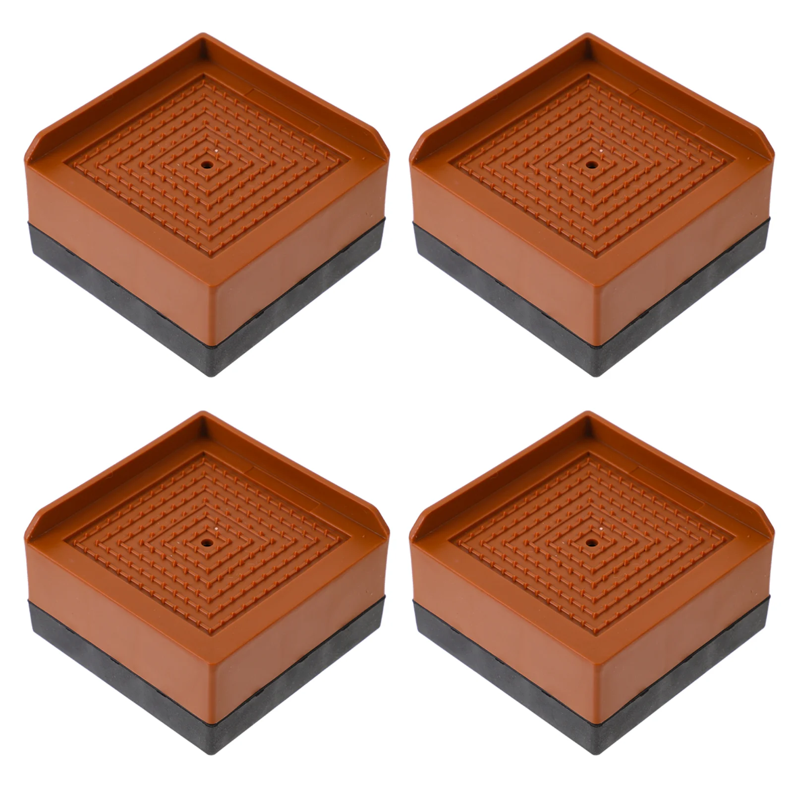 

4 Pcs Silicone Anti-slip Mats Couch Risers Bed Legs Bedding Chair Desk Raisers Blocks Table