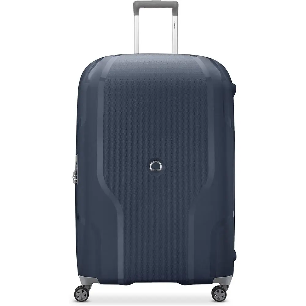 

Expandable Hardside Spinner Luggage, Blue Jean Checked Pattern, Large 30 Inch