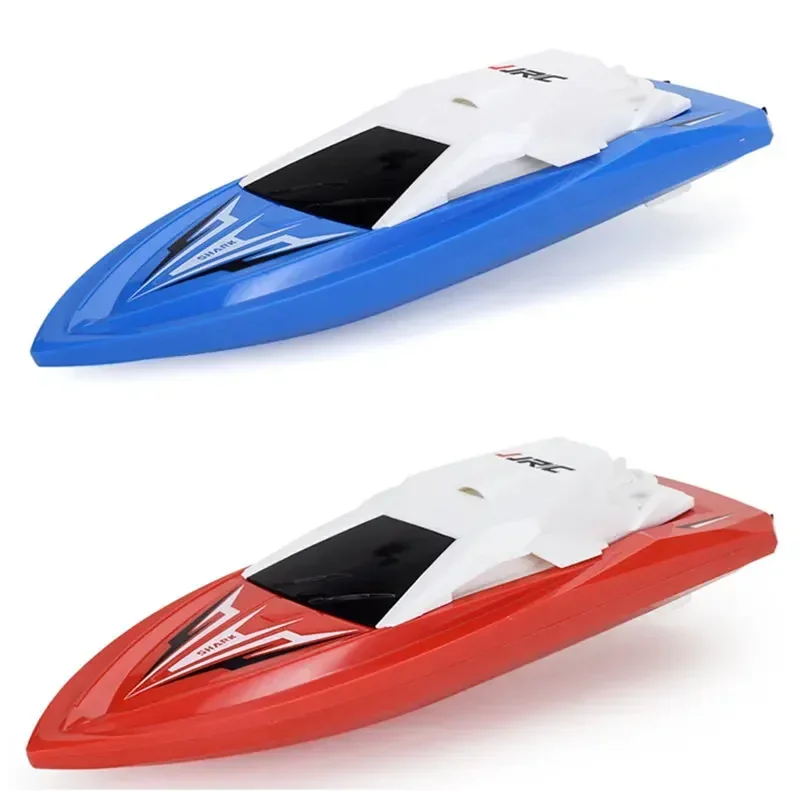 [Funny] 2.4GHz Remote control High speed speedboat Racing toy RC boat Rowing model kids child gift