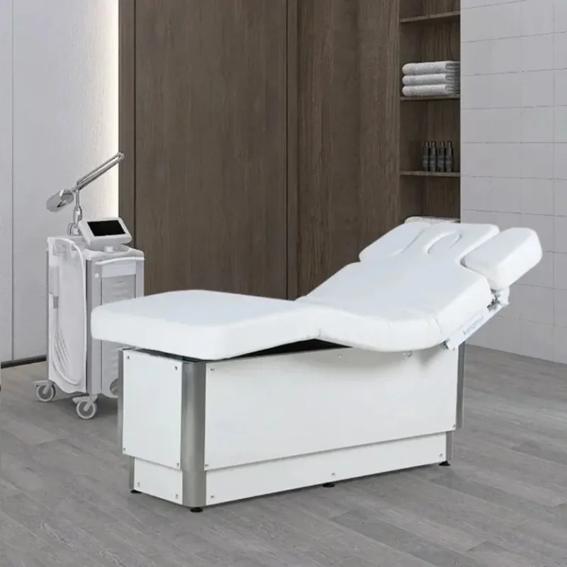 

3 Motor Esthetician Therapy Spa Wellness Treatment Salon Electric Extension Lash Facial Table De Massage Bed