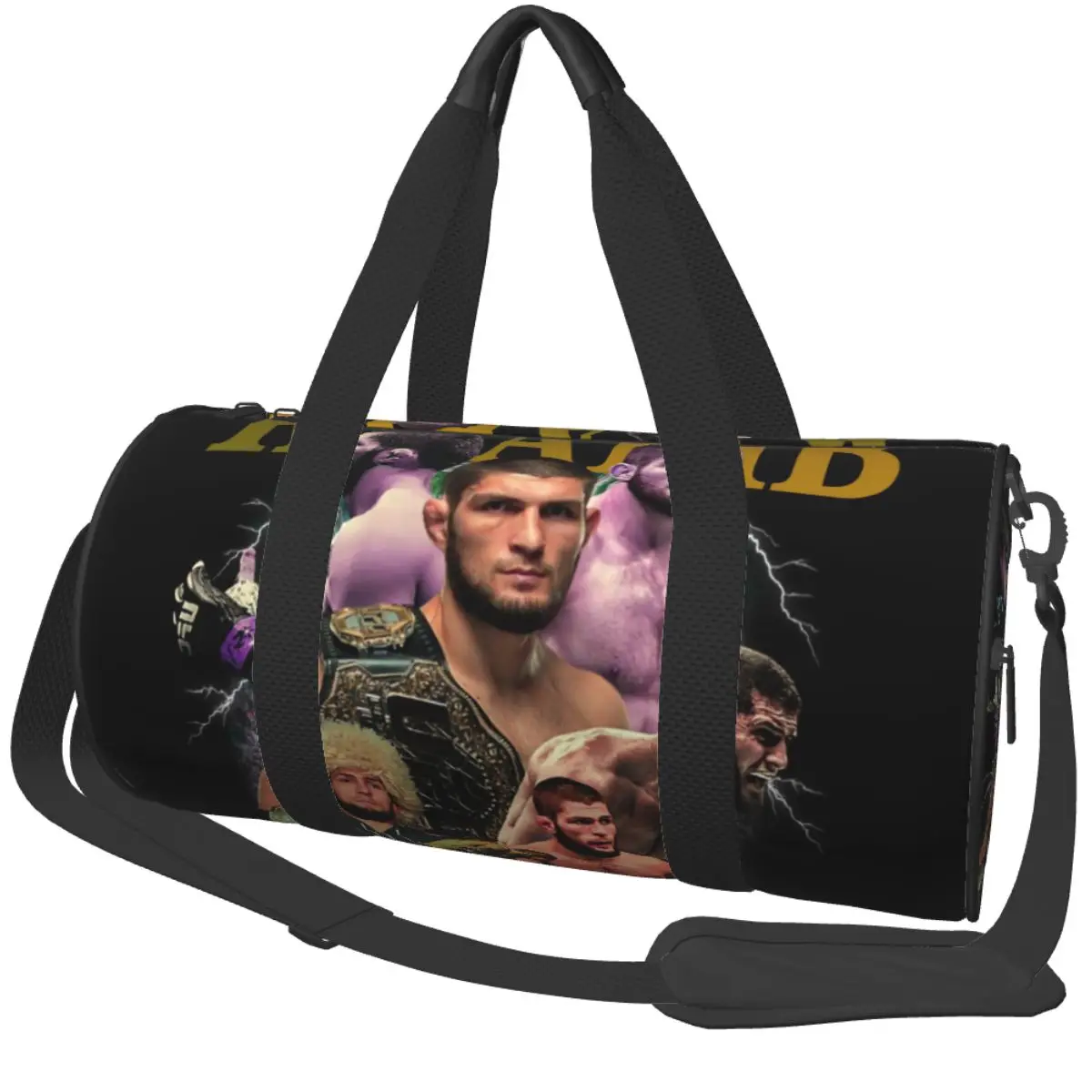 

Khabib Nurmagomedov Sport Bags Gym Accessories Gym Bag Outdoor Men's Custom Handbag Luggage Novelty Fitness Bag
