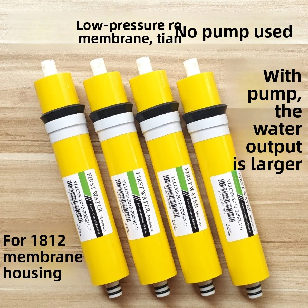 Low Pressure RO Membrane Reverse Osmosis Filter for DIY Water Purifier