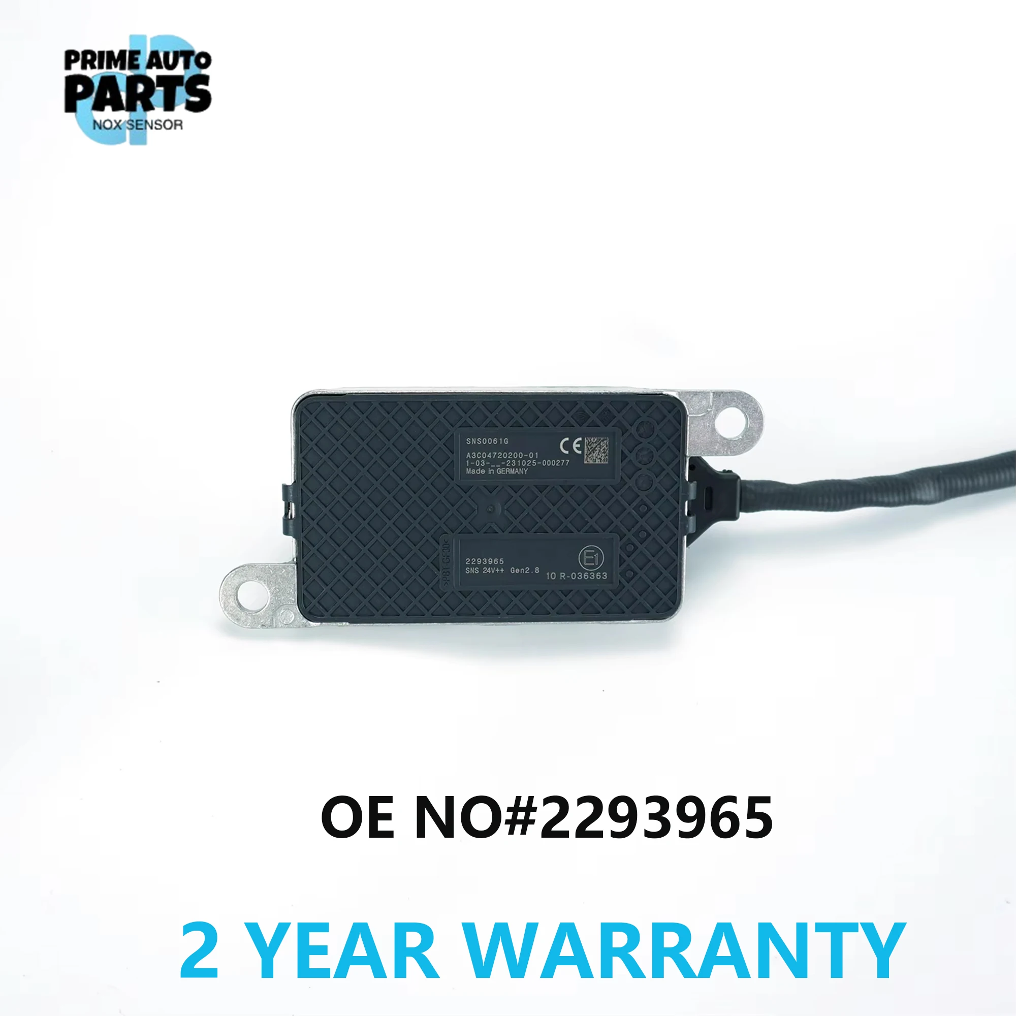 

2293965 SNS0061G Новый датчик оксида азота Nox Sensor для грузовика DAF для грузовика Mitsubishi Fuso Diesel Engine SCR Emissio