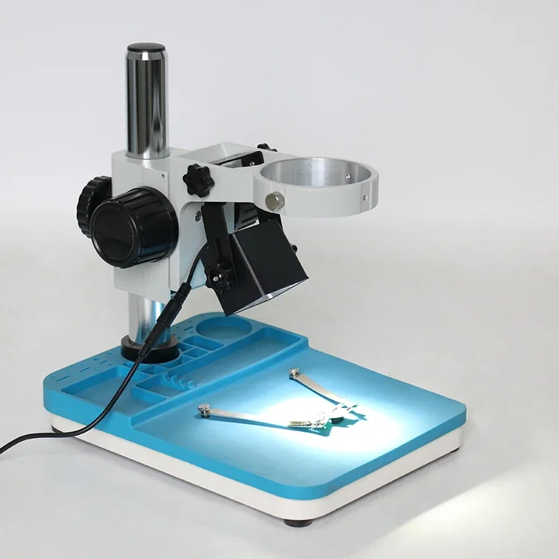 Imagem -06 - Fonte de Luz Led Microscopio Holofotes Laterais Iluminador de Microscópio 6w10w 110v220v 61 Pcs