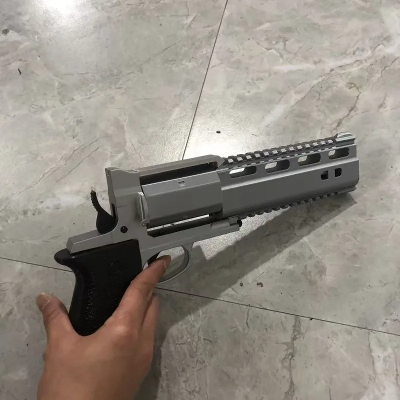 Requiem Leon Rsh-2 Revolver 3D Printing Guns Detachable Game Replica Cosply Leon Prop Collectibkle Ornamnets Toys view 4