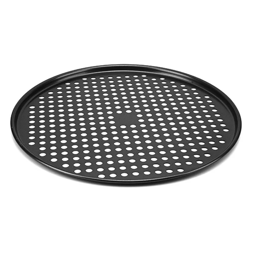 

For Homemade Pizza Pizza Baking Tray Round Pizza Trays Fun Evenings 14.5*14.5inch Dishwasher Safe Effortless Cleanup