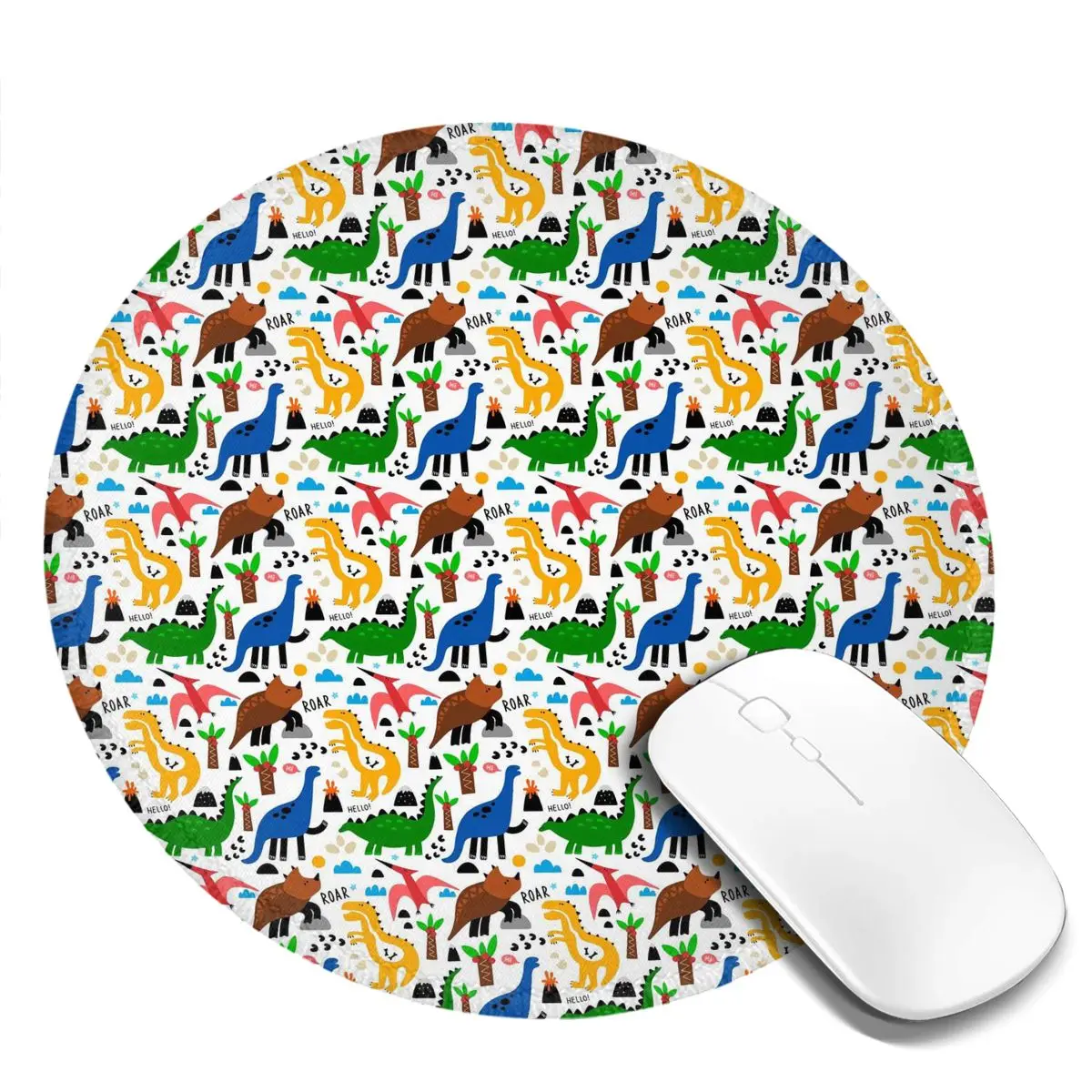 Cute Dinosaurs Mouse Pad Funny Animals Waterproof Mousepad Gaming Accessories For Notebook Computer Design Fashion Mouse Mats