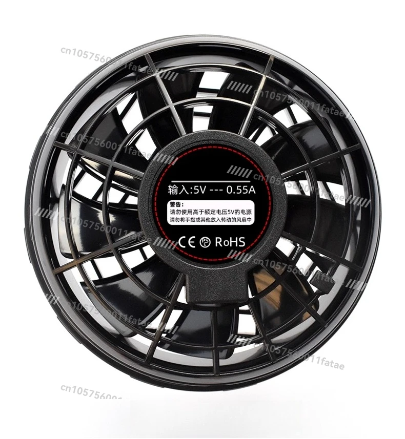 

USB Summer Air Conditioner Cooling Clothing Brushless Fan Thin Large Air Volume Welder Small Electric Fan Special Accessories