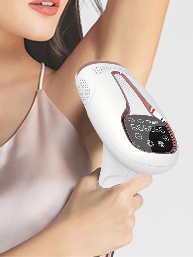 Touch-Laser-Epilierer für Damen und Herren 999900   Flash at Home Schmerzloser Ganzkörper-Haarentferner Bikini Trimmer IPL Haarentfernungsgerät
