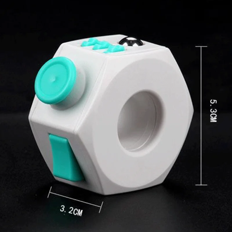 Fidget Giocattolo di decompressione Anello antistress infinito Giocattoli antistress Anti-stress Giochi antistress per bambini Per adulti antistress ansia