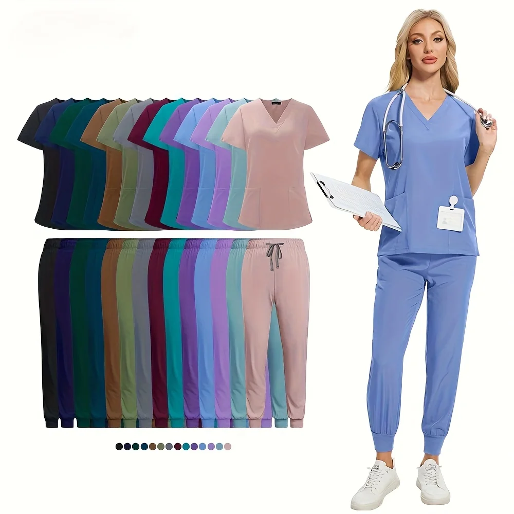 Hand Washing Clothes, Women's Quick Drying Doctor's Work  Oral and  Gowns,Gowns, US Size Men and Women