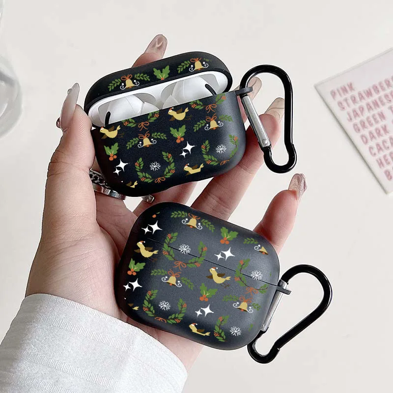 

Christmas Graphic Headphone Case for Apple AirPods 1/2 3 4 for Airpod Pro 2 and Pro Anti-fall Earphone Cover Gift for Birthday