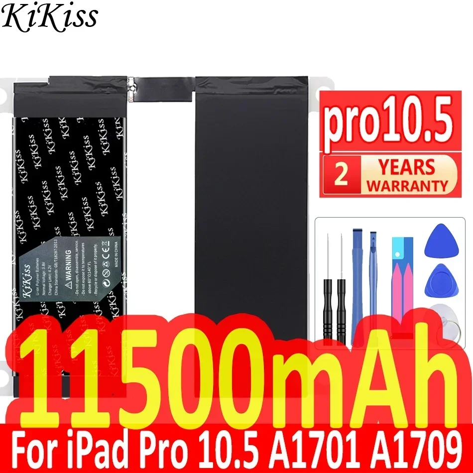 KiKiss Battery For Apple iPad Pro 9.7/10.5/11 2018 2020 2021/12.9 1st 2nd 3rd 3 Gen/A1584 A1670 A1673 A1701 A1980 A1983 A2228