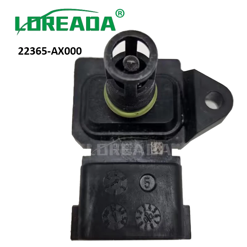 Map Sensor 22365-AX000 22365AX000 For Nissan Micra K12 / K13 Note E11 1.0 1.2 1.4 Air Flow Meter Sensor 5WK98819 High Quality