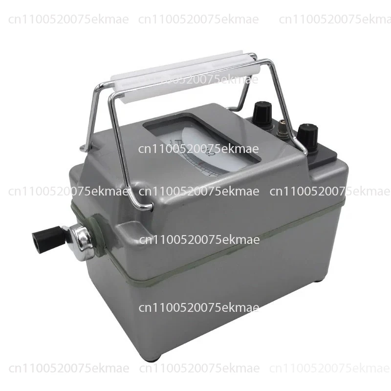 

ZC-7 High Voltage Insulation Resistance Tester 2500V/1000V/500V Hand Crank Megameter Electric Cable Transformer Megohmmeter
