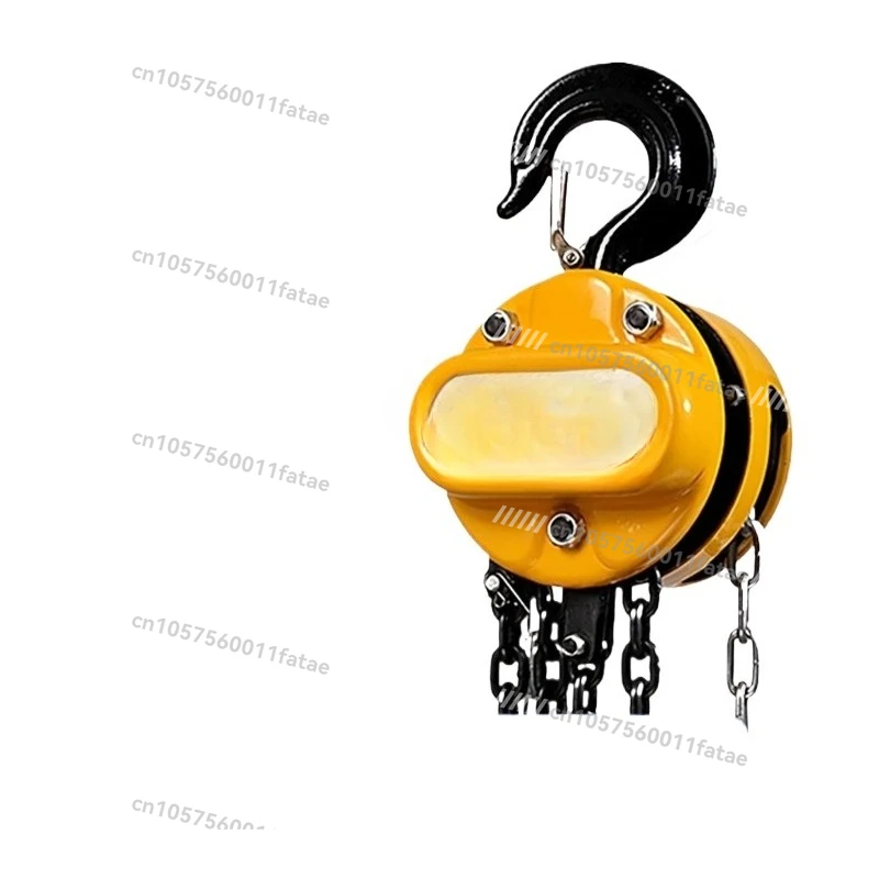 2/3/5 Ton Single and Double Chain Small Iron Crane Lifting Tool Manual Reversing Chain