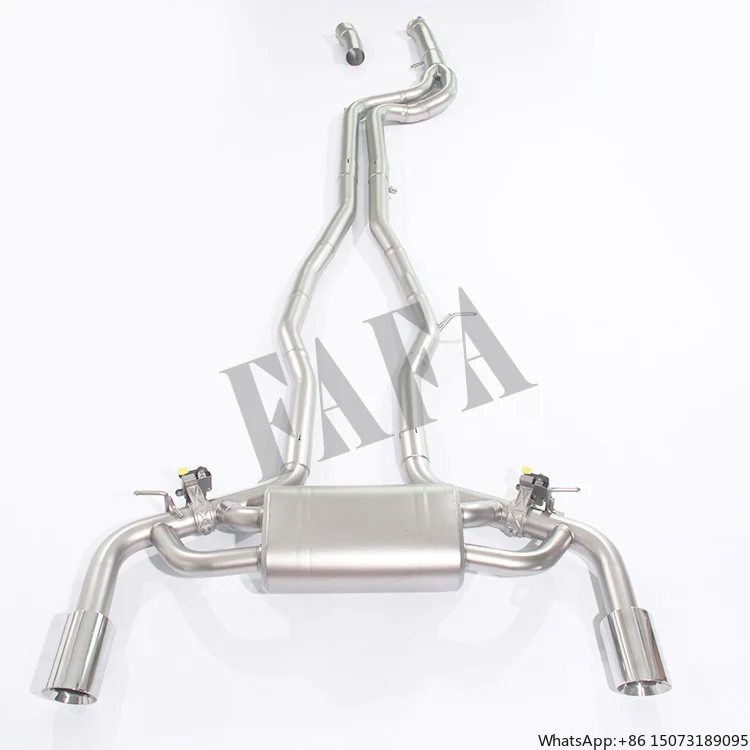 

Выхлопная система для Supra 3.0T 2021: Средняя и задняя секции для улучшения производительности, выхлопная труба Cat-Back, глушитель