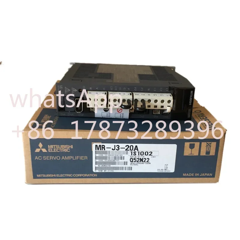 Original MR-J3 Series AC Servo Amplifier MR-J3-10A MR-J3-20A MR-J3-40A MR-J3-60A MR-J3-70A MR-J3-100A MR-J3-200A