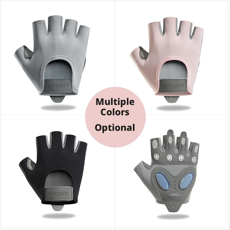 

Breathable Padded Gym Gloves for Men & Women – Anti-Slip Half-Finger Design for Weightlifting & Yoga