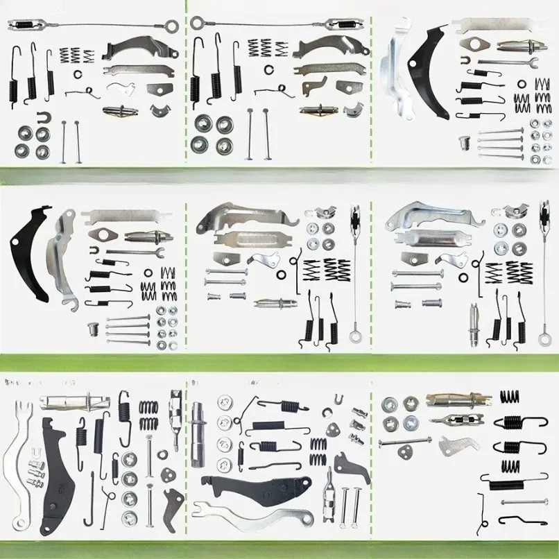 For Heli 1.8 2.5 3 4.5 5T Forklift Parts, Brake Shoe Repair Kit, Brake Overhaul Kit (left and Right)