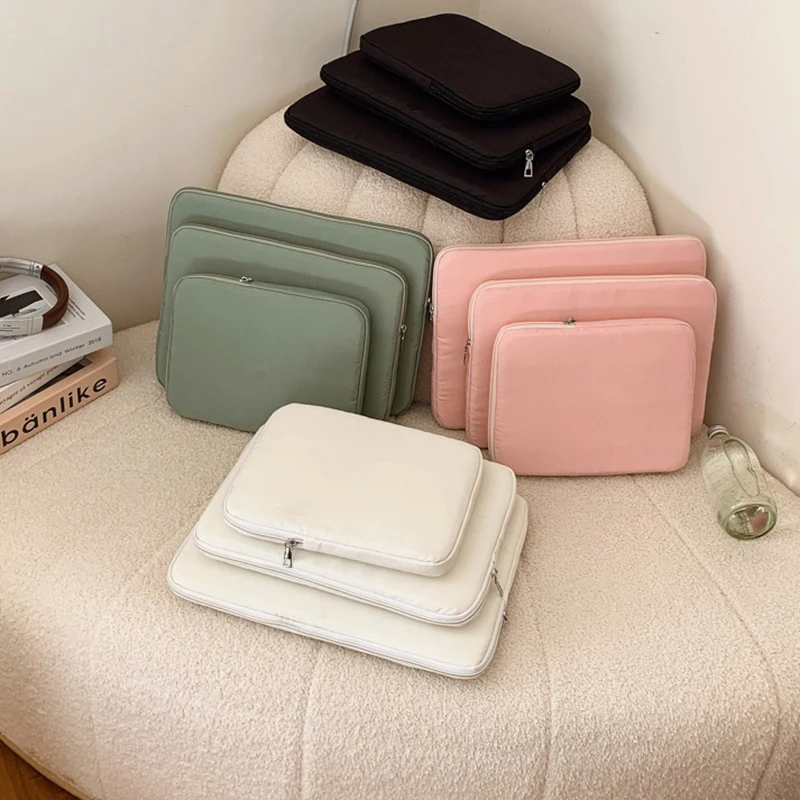 Capa para laptop 11 13 15 polegadas para macbook air pro xiaomi notebook bolsa para ipad pro 11 12.9 tablet forro manga bolsa