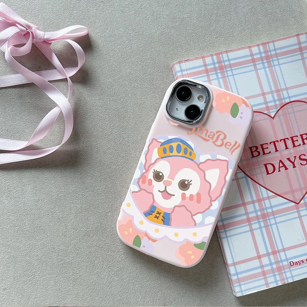 

Cartoon Cute Disney LinaBell StellaLou Case For OPPO A98 A93 A92 A78 A77 A74 A57 A54 A53 A31 A17 Reno 8T Pro 2020 4G 5G Cover