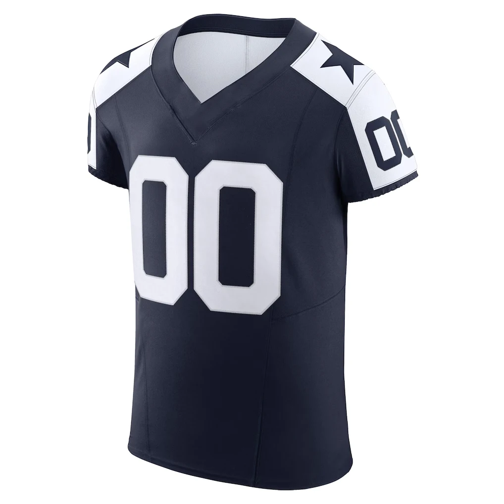 Spieler der Dallas Cowboys Nr. 88 CeeDee Lamb Marineblaues Heimtrikot, geeignet für Sport und Alltag, Familien-Partnerlook-Kleidung – Detail 9