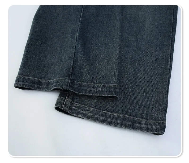 Winter 4-14 Jahre Mädchen Jeans UNITIM Fleece Dicke Kinder Mädchen Denim Hosen mit Liebe-Tasche Teenager Mädchen Integrierte Gerade Hosen – Detail 20
