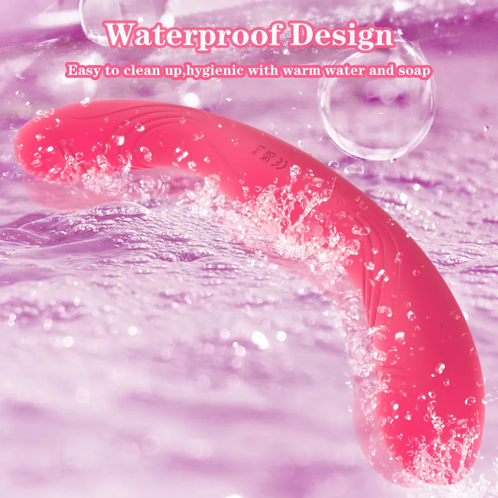 Wibrator dildo punktu G, zabawki erotyczne, dwustronne, sterowane aplikacją, bez paska, realistyczne silikonowe dildo, zabawki dla dorosłych dla kobiet, lesbijskie.